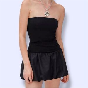 Urban Outfitters Kimchi Blue Bubble Hem Mini Dress